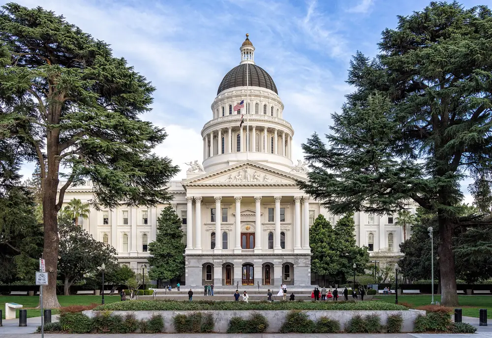The California State Capitol building