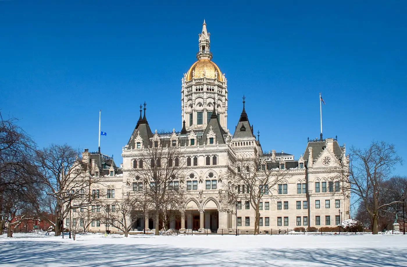 The Connecticut State Capitol building