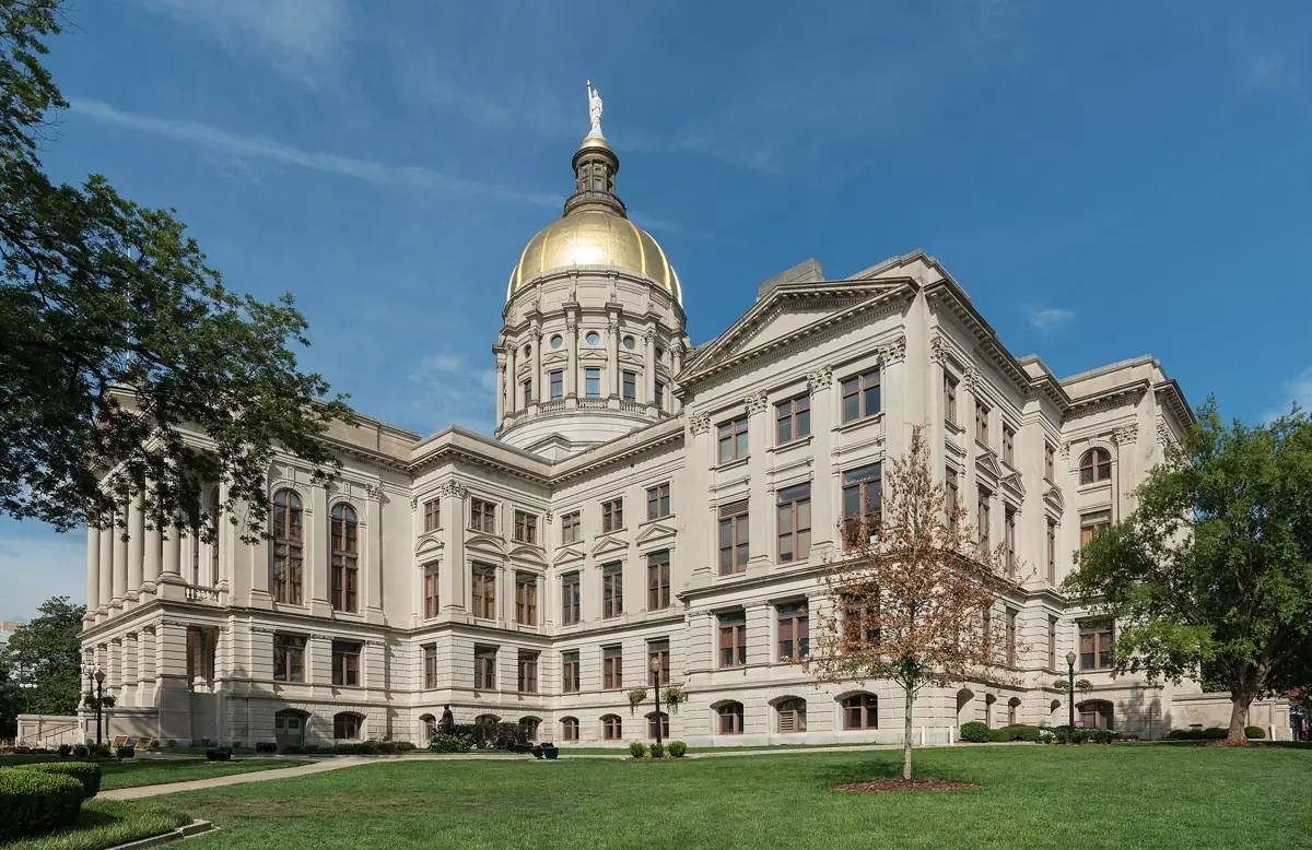 The Georgia State Capitol building