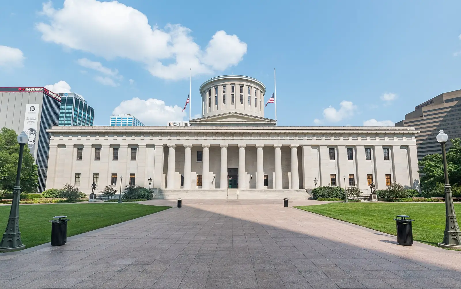 The Ohio State Capitol building